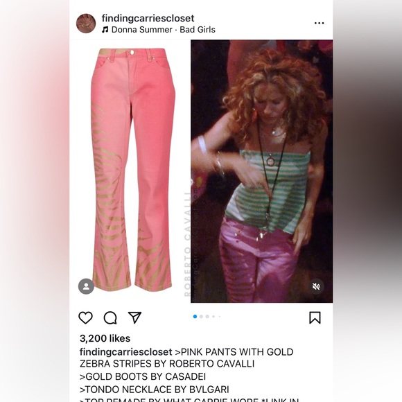 Striped top as inspired by SATC @findingcarriescloset, findingcarriescloset.com - Picture 8 of 9